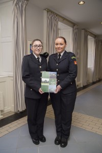Dublin Civil Defence Volunteers at Publication of White Paper at Dublin Castle