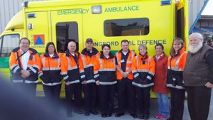 Longford Unit on duty at County Final